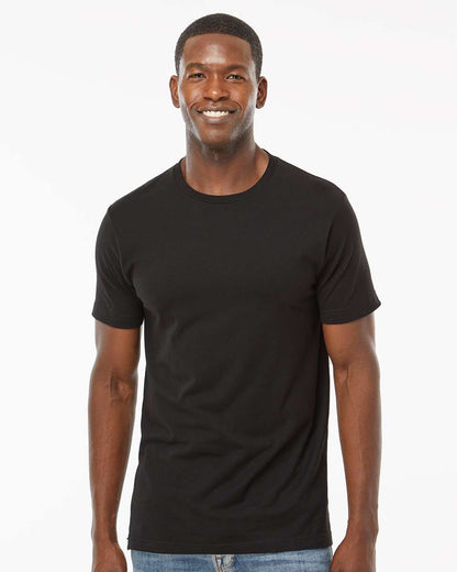 M&O Fine Jersey T-Shirt 4502 #colormdl_Fine Black