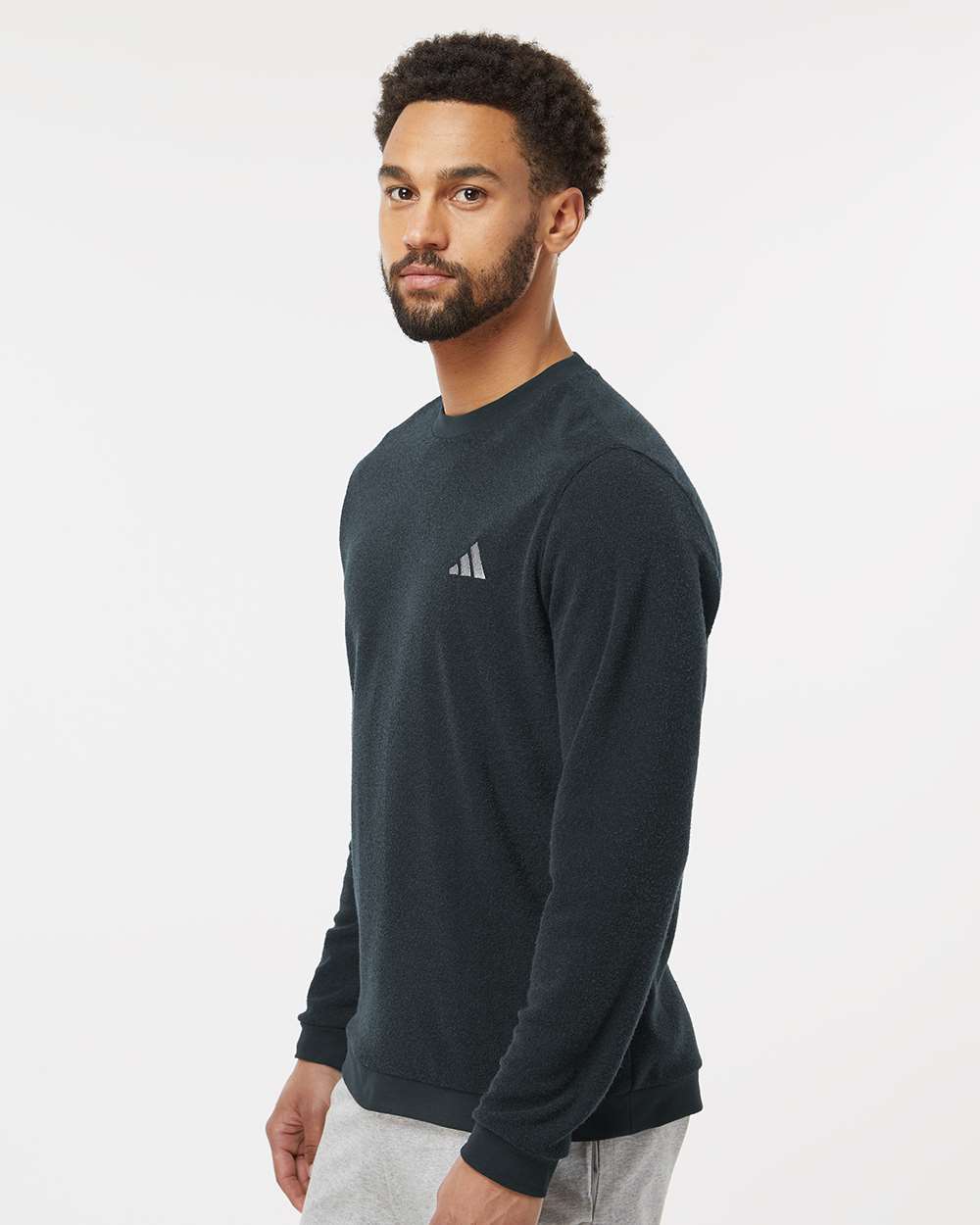 Adidas A586 Crewneck Sweatshirt #colormdl_Black