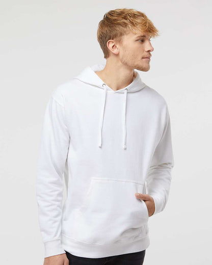 Independent Trading Co. Midweight Hooded Sweatshirt SS4500 #colormdl_White