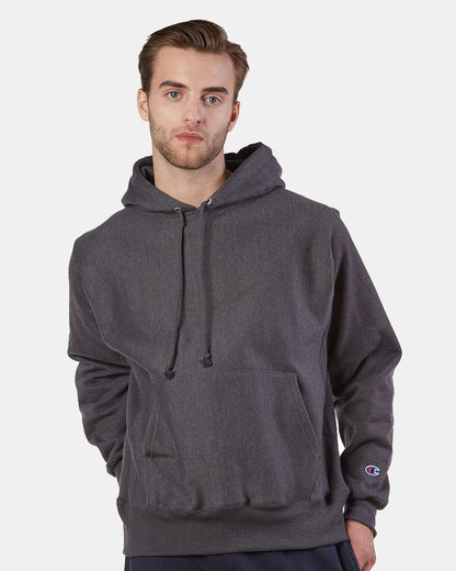 Champion Reverse Weave® Hooded Sweatshirt S101 #colormdl_Charcoal Heather