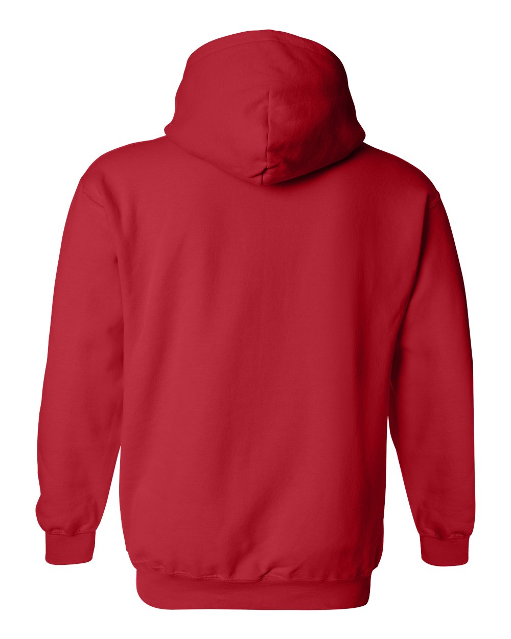 Gildan Heavy Blend™ Hooded Sweatshirt 18500 #color_Red