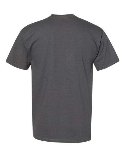 American Apparel Midweight Cotton Unisex Tee 1701 #color_Charcoal