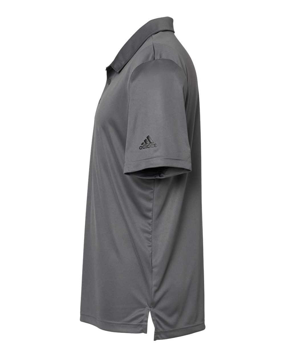 Adidas  A324 3-Stripes Chest Polo Men's T-Shirt #color_Grey Five/ Black