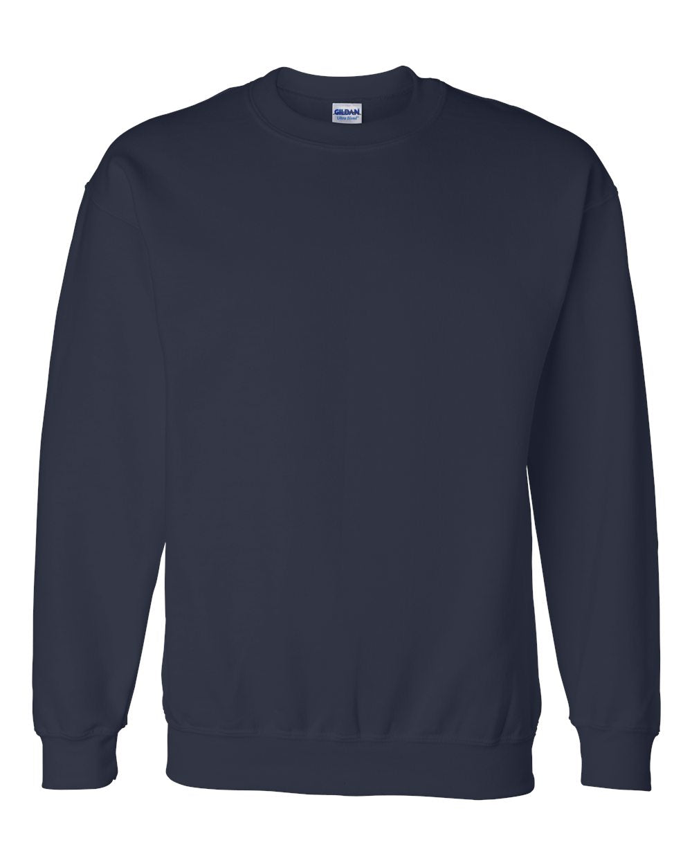 Gildan DryBlend® Crewneck Sweatshirt 12000 #color_Navy