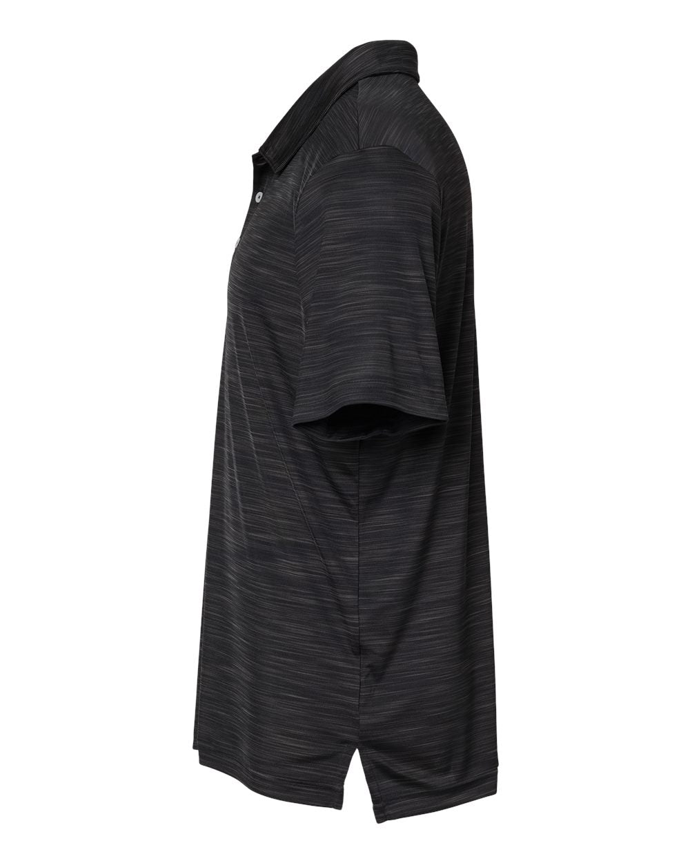Adidas  A402 Mélange Polo #color_Black Melange