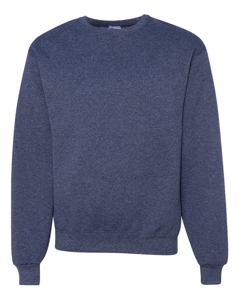 JERZEES NuBlend® Crewneck Sweatshirt 562MR #color_Vintage Heather Navy