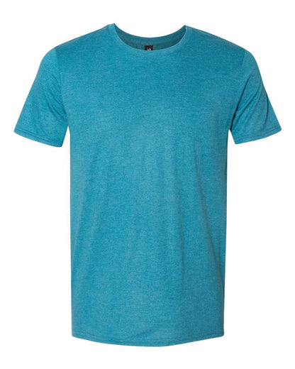 Gildan Softstyle® Triblend T-Shirt 6750 #color_Heather Galapagos Blue