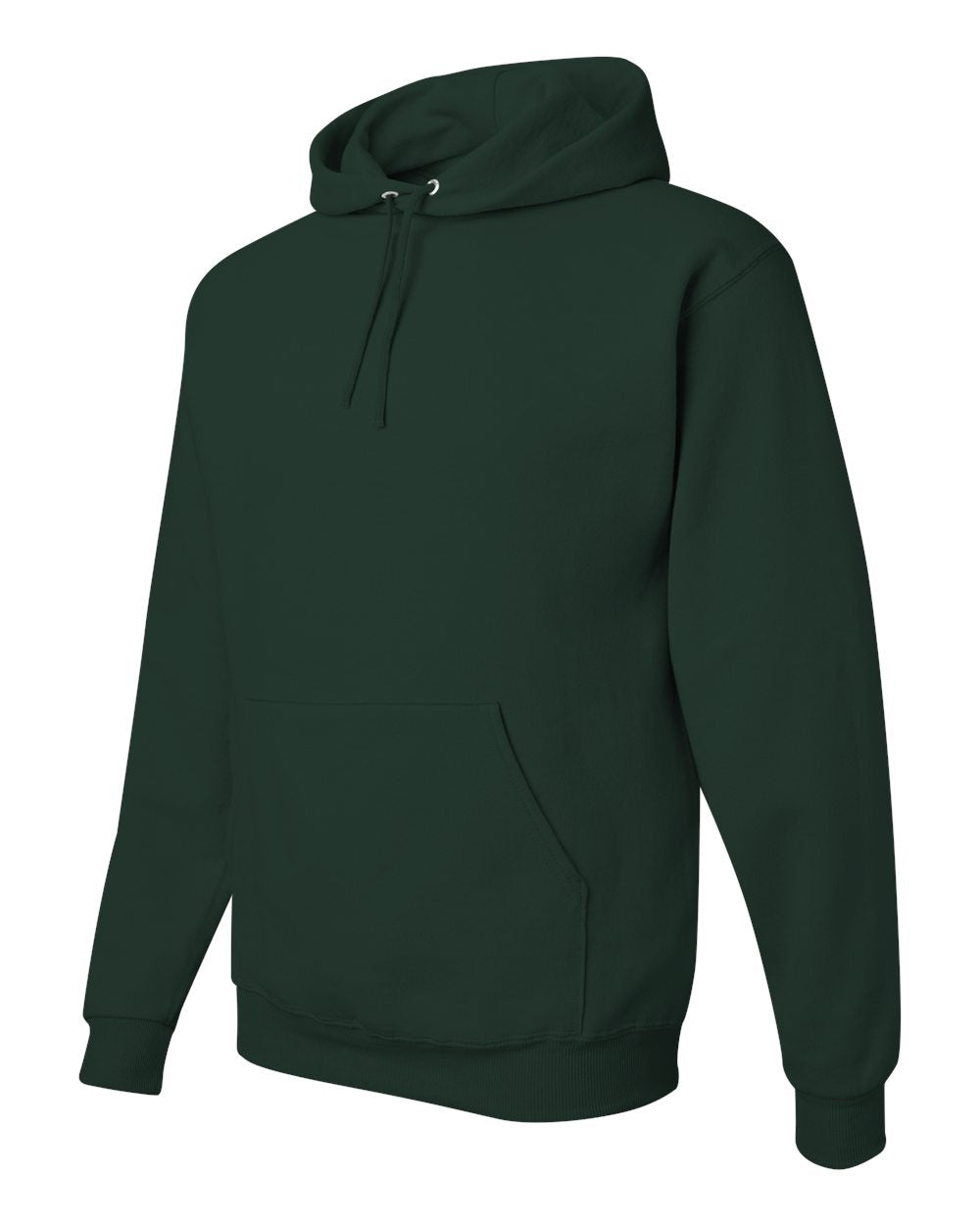 JERZEES NuBlend® Hooded Sweatshirt 996MR #color_Forest Green