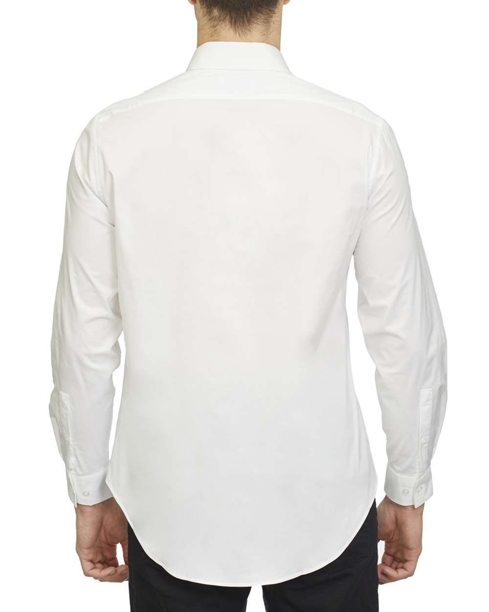 Calvin Klein Cotton Stretch Slim Fit Shirt 18CC109 #color_White