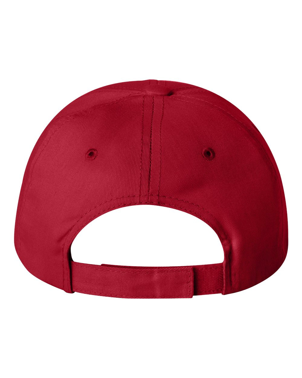Sportsman Adult Cotton Twill Cap 2260 #color_Red