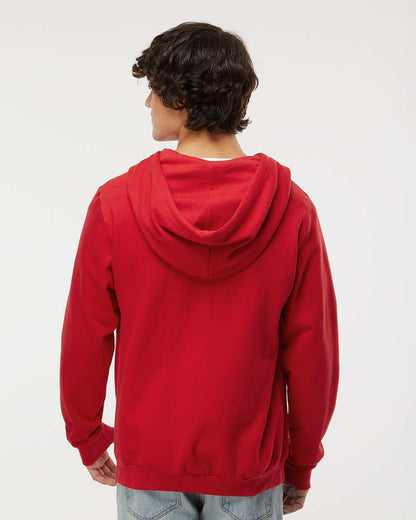 M&O Unisex Zipper Fleece Hoodie 3331 #colormdl_Red
