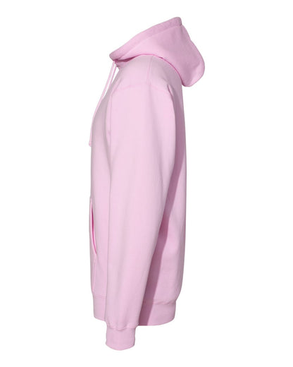 Independent Trading Co. Heavyweight Hooded Sweatshirt IND4000 #color_Light Pink