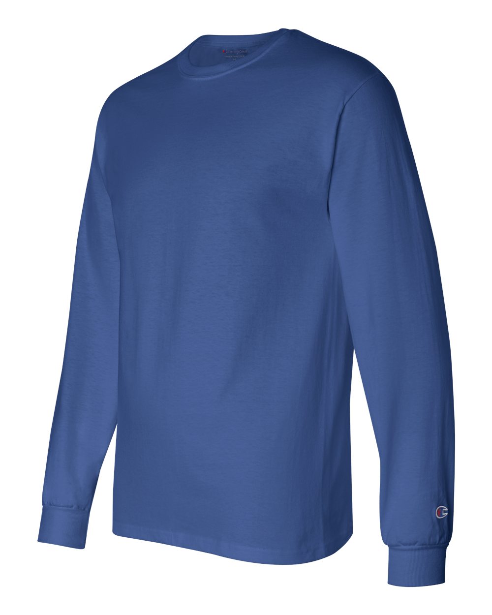 Champion Long Sleeve T-Shirt CC8C #color_Royal Blue