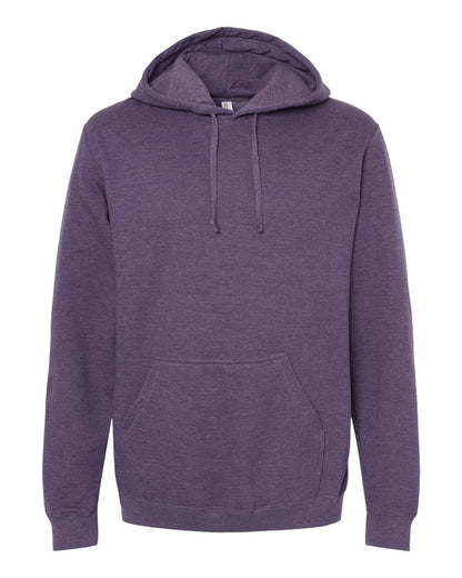 M&O Unisex Pullover Hoodie 3320 #color_Heather Purple