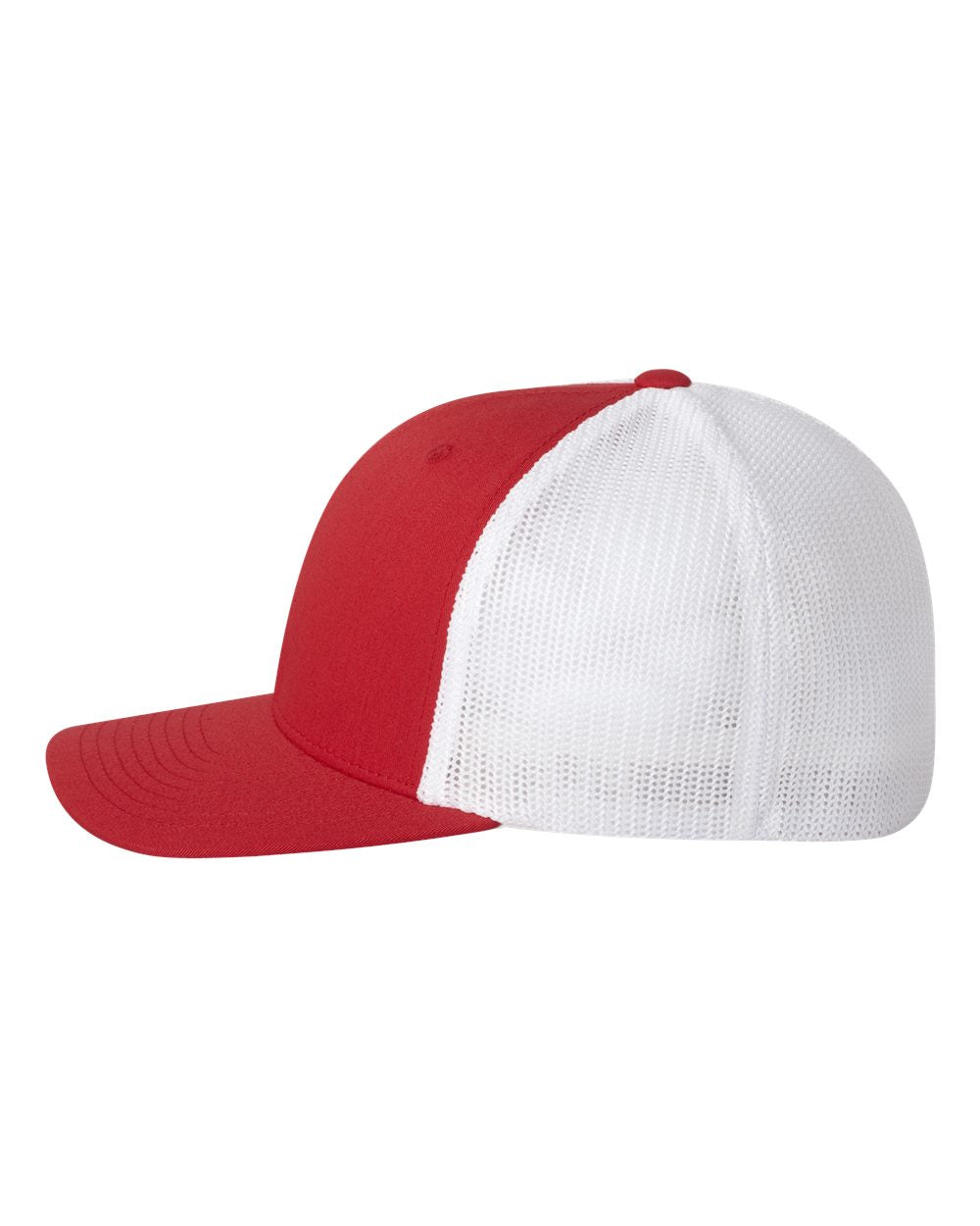 Flexfit Trucker Cap 6511 #color_Red/ White