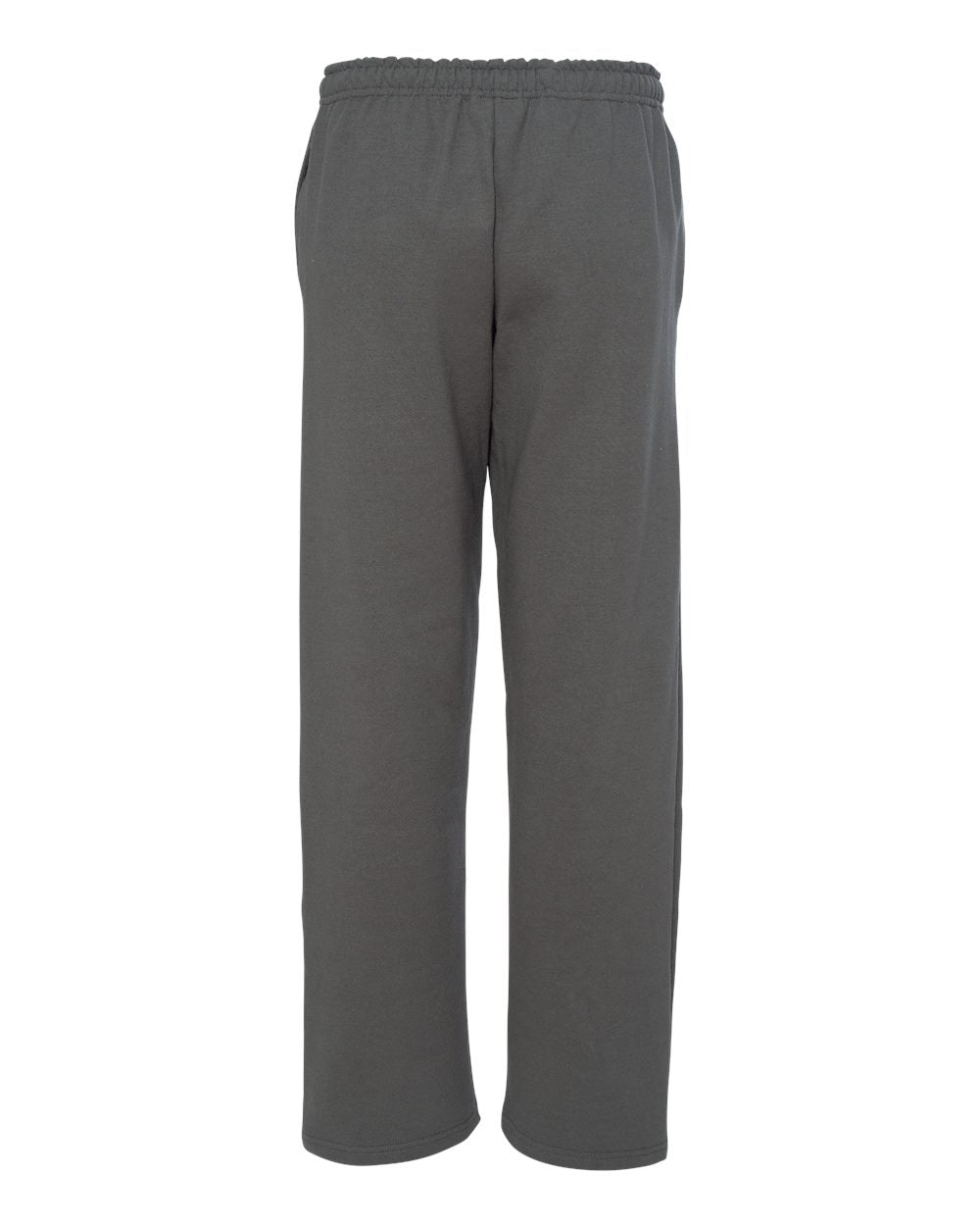 Gildan DryBlend® Open-Bottom Sweatpants with Pockets 12300 #color_Charcoal