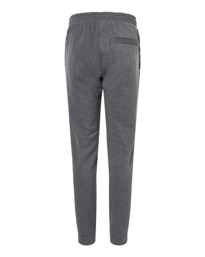 Adidas A436 Fleece Joggers #color_Dark Grey Heather