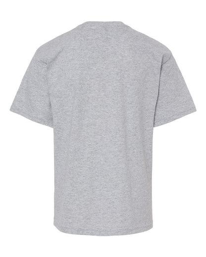 M&O Youth Gold Soft Touch T-Shirt 4850 #color_Sport Grey