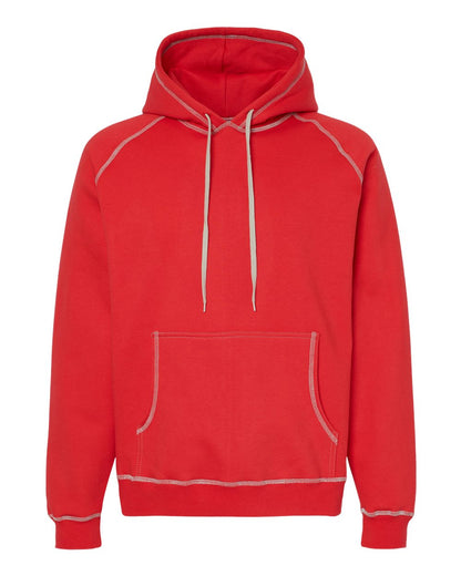 King Fashion Extra Heavy Hooded Pullover KP8011 #color_Red