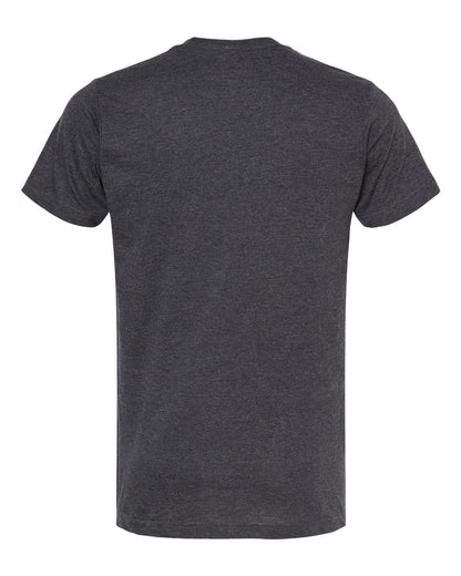 M&O Fine Jersey T-Shirt 4502 #color_Heather Charcoal