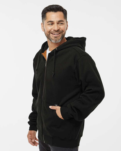 DRI DUCK Crossfire Heavyweight Power Fleece Hooded Jacket with Thermal Lining 7033 #colormdl_Black