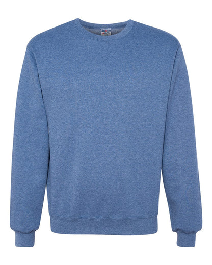 JERZEES NuBlend® Crewneck Sweatshirt 562MR #color_Vintage Heather Blue