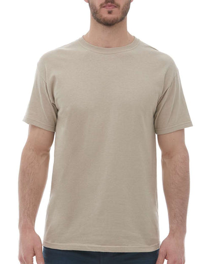 M&O Ring-Spun T-Shirt 5500 #color_Sand