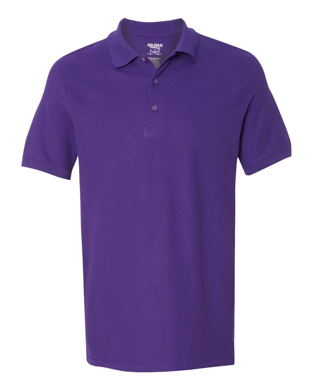 Gildan Premium Cotton® Double Piqué Polo 82800 #color_Purple