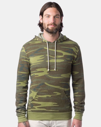 Alternative 9595 Challenger Eco-Fleece Hooded Sweatshirt #colormdl_Camo