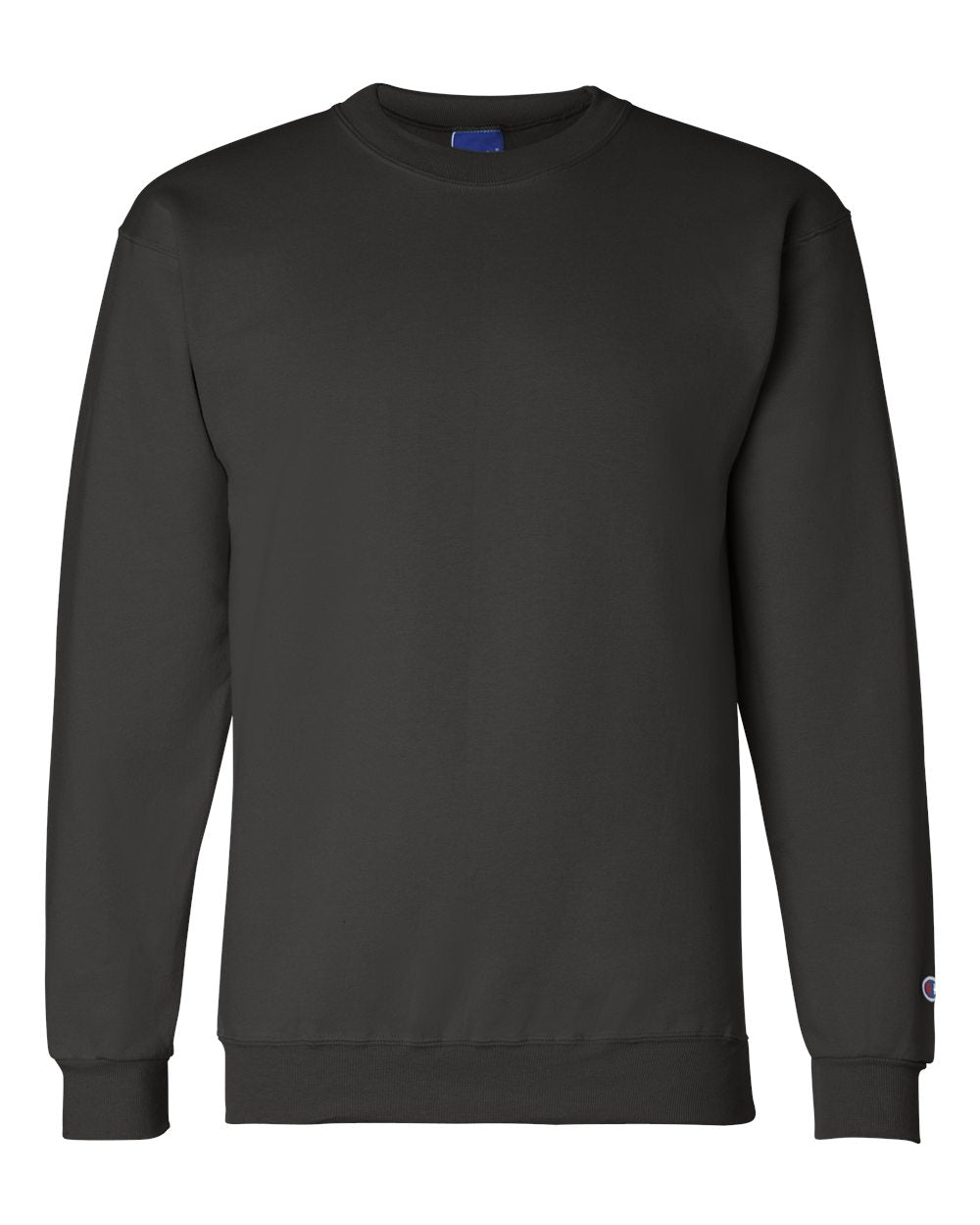 Champion Powerblend® Crewneck Sweatshirt S600 #color_Black