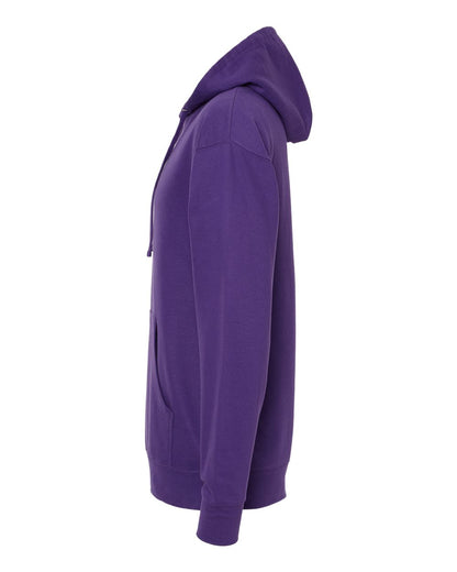 Independent Trading Co. Midweight Hooded Sweatshirt SS4500 #color_Purple