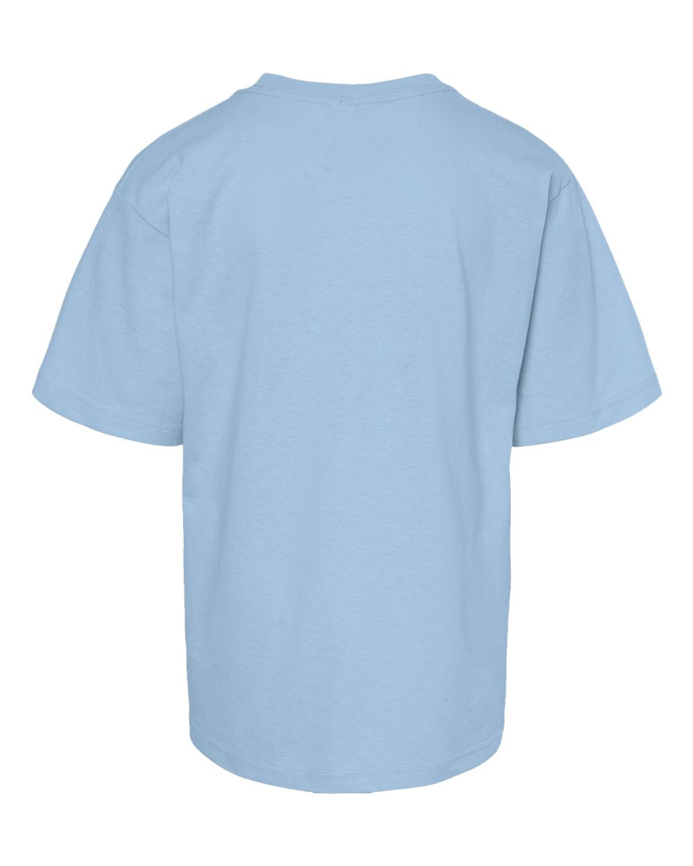 M&O Youth Gold Soft Touch T-Shirt 4850 #color_Light Blue