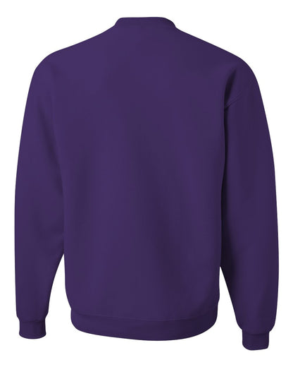 JERZEES NuBlend® Crewneck Sweatshirt 562MR #color_Deep Purple