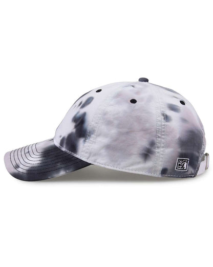 The Game Asbury Tie-Dyed Twill Cap GB482 #color_Greyscale