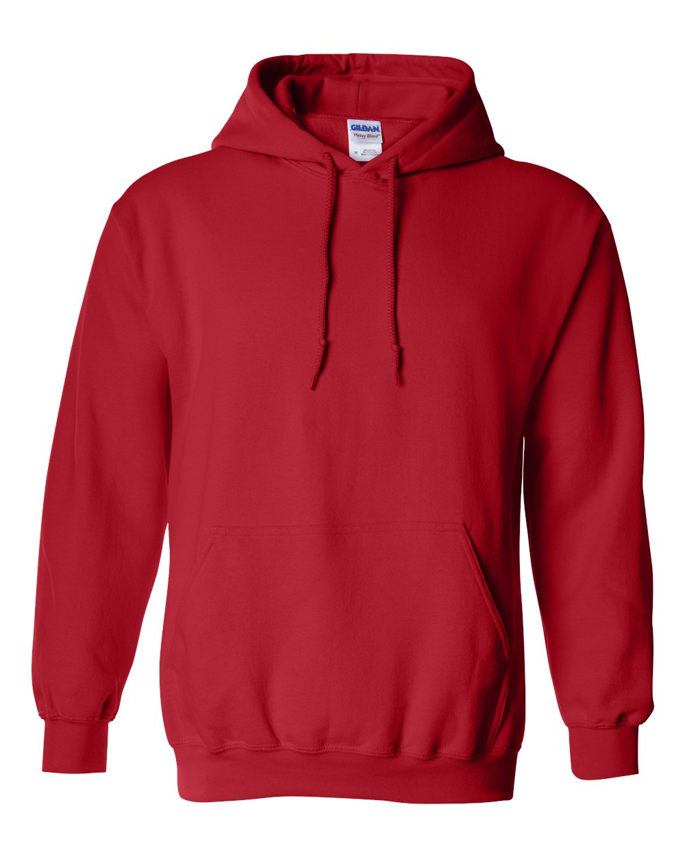 Gildan Heavy Blend™ Hooded Sweatshirt 18500 #color_Red