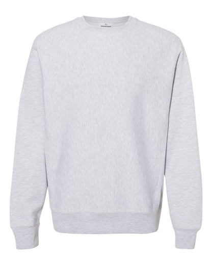 Independent Trading Co. Legend - Premium Heavyweight Cross-Grain Crewneck Sweatshirt IND5000C #color_Grey Heather