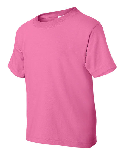Gildan DryBlend® Youth T-Shirt 8000B #color_Azalea