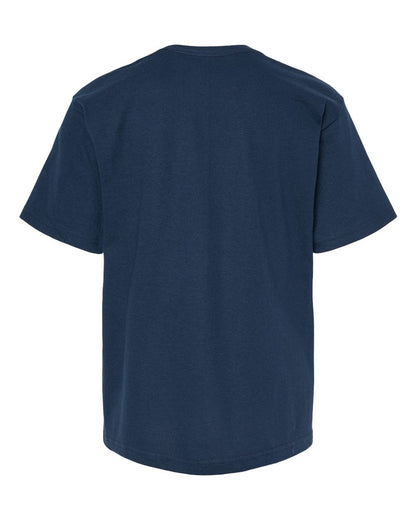 M&O Youth Gold Soft Touch T-Shirt 4850 #color_Deep Navy
