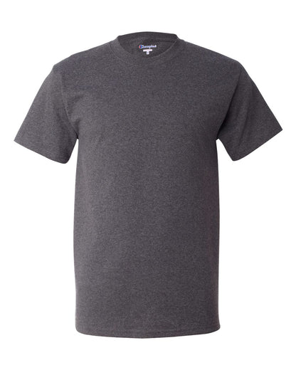 Champion Short Sleeve T-Shirt T425 #color_Charcoal Heather