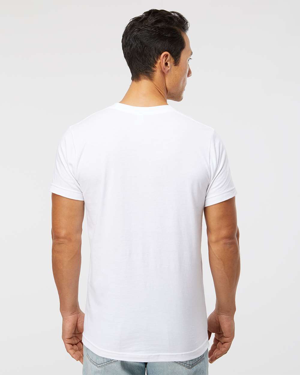 M&O Fine Jersey T-Shirt 4502 #colormdl_Fine White