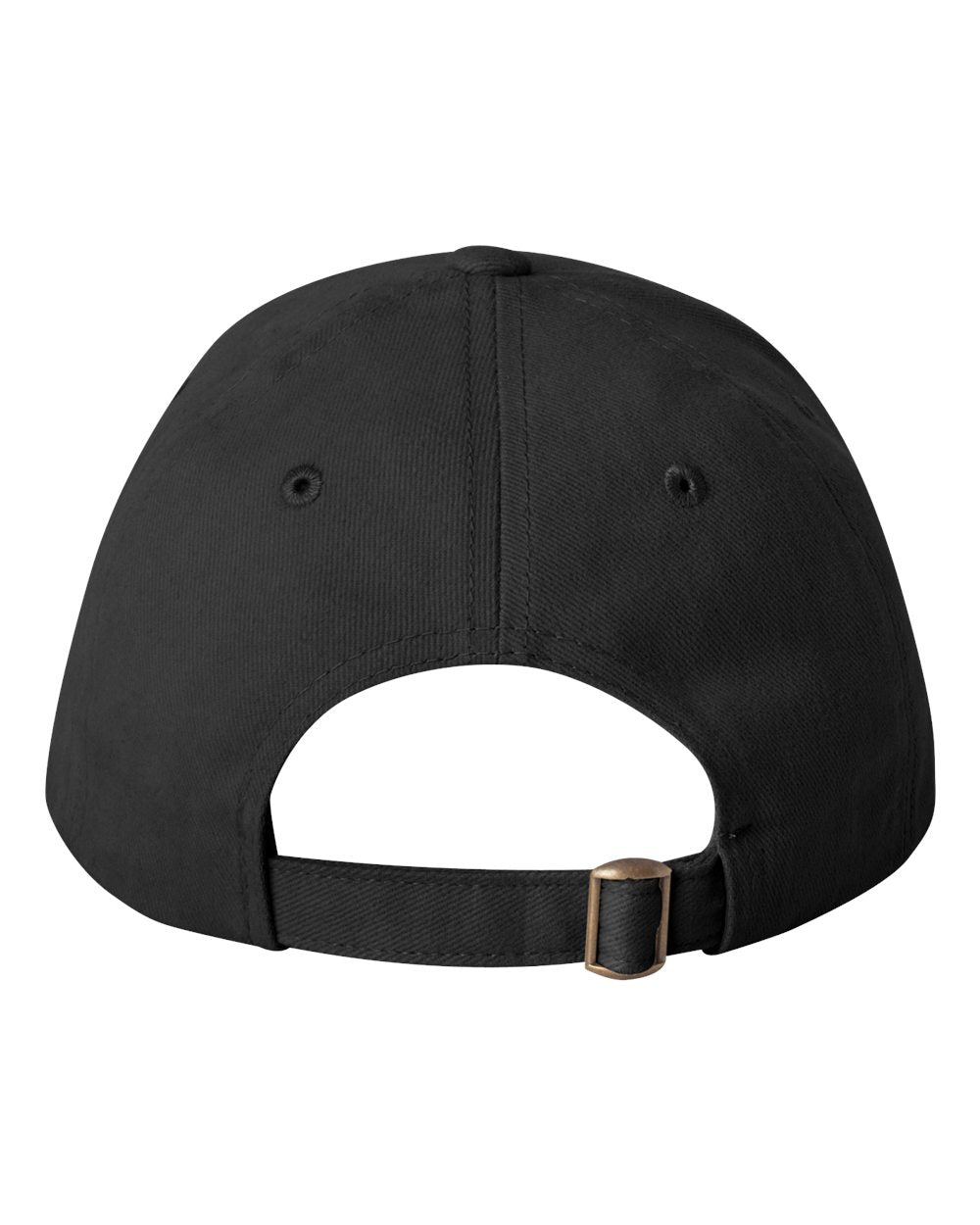 Sportsman Heavy Brushed Twill Structured Cap 9910 #color_Black