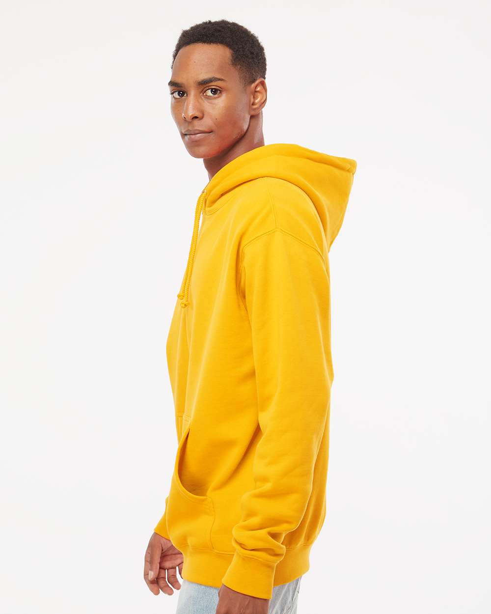 Independent Trading Co. Heavyweight Hooded Sweatshirt IND4000 #colormdl_Gold