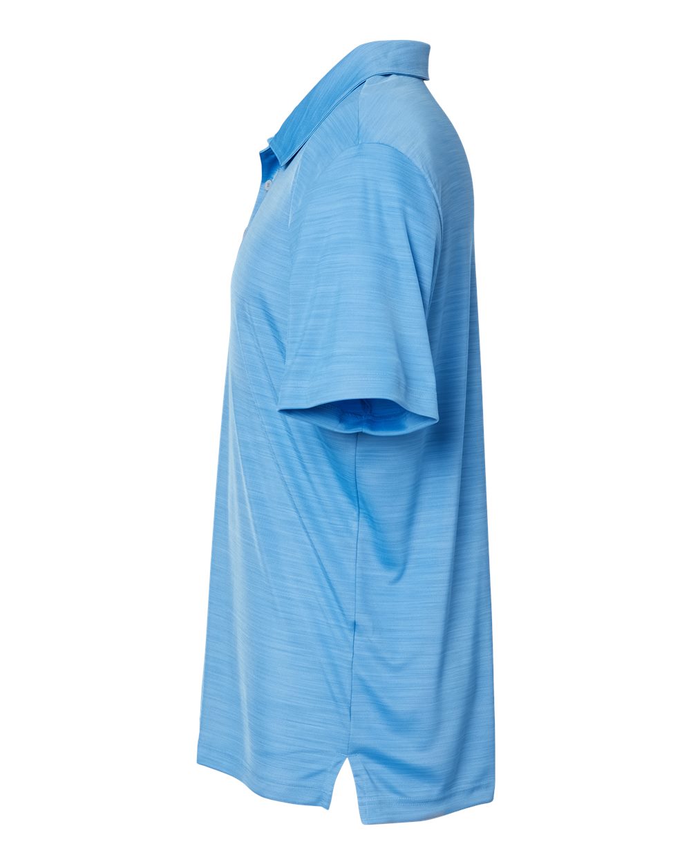 Adidas  A402 Mélange Polo #color_Lucky Blue Melange