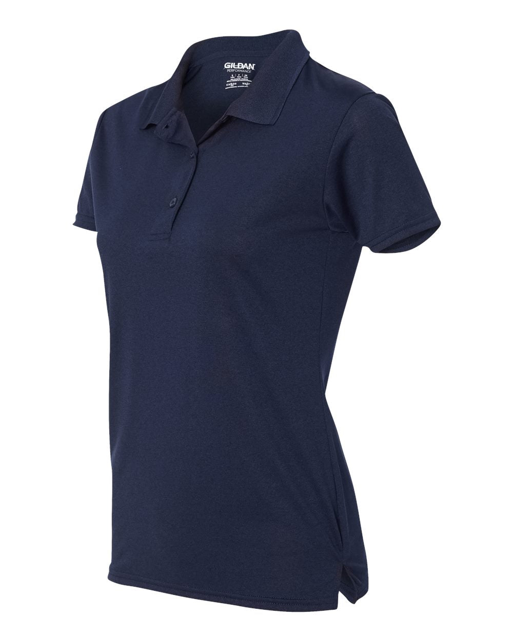 Gildan Performance® Women's Jersey Polo 44800L #color_Marbled Navy