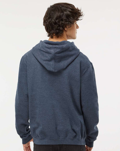 M&O Unisex Pullover Hoodie 3320 #colormdl_Heather Navy