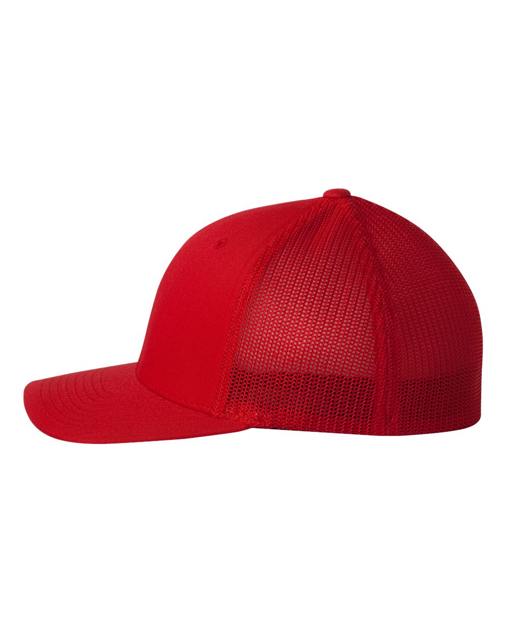 Flexfit Trucker Cap 6511 #color_Red