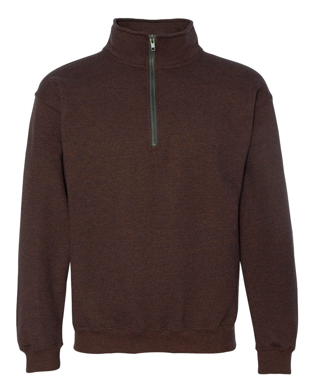 Gildan Heavy Blend™ Vintage Quarter-Zip Sweatshirt 18800 #color_Russet