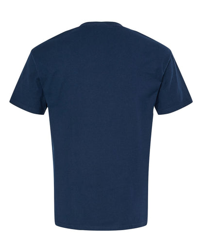 M&O Ring-Spun T-Shirt 5500 #color_Deep Navy