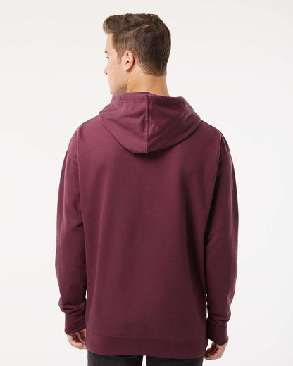 Independent Trading Co. Midweight Hooded Sweatshirt SS4500 #colormdl_Maroon