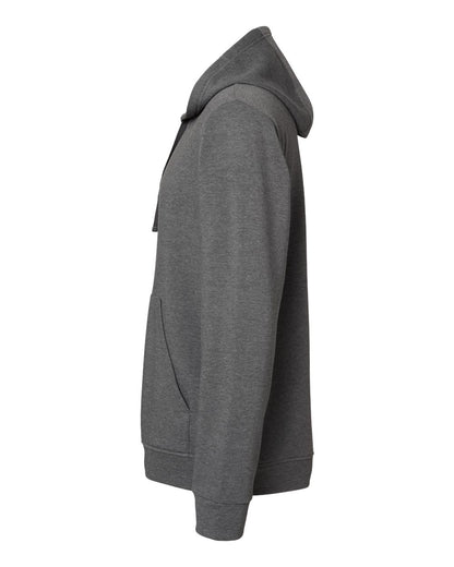 Adidas A432 Fleece Hooded Sweatshirt #color_Dark Grey Heather